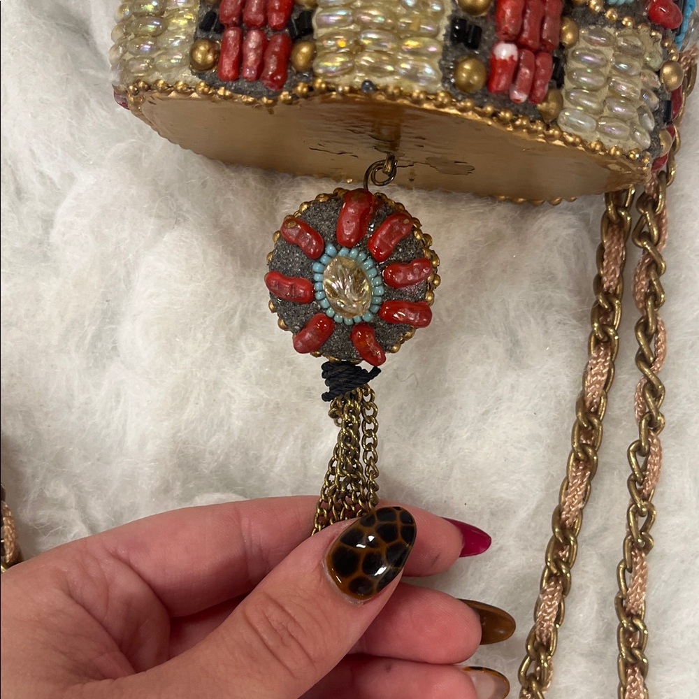Mary Frances Beaded Multicolor Bag - Picture 8 of 8
